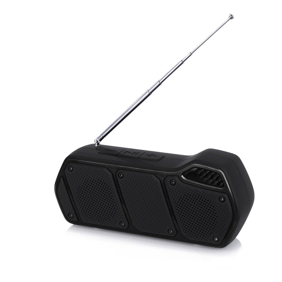 NewRixing NR-5011fm Outdoor Portable Bluetooth Speakerr, Support Hands-free Call / TF Card / FM / U Disk(Black)