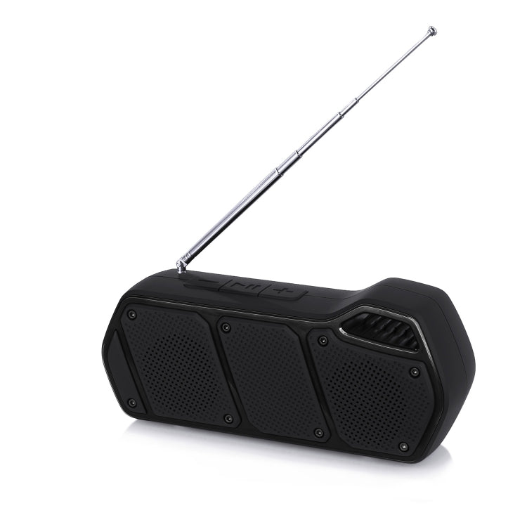 NewRixing NR-5011fm Outdoor Portable Bluetooth Speakerr, Support Hands-free Call / TF Card / FM / U Disk(Black)