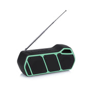 NewRixing NR-5011fm Outdoor Portable Bluetooth Speakerr, Support Hands-free Call / TF Card / FM / U Disk(Green)