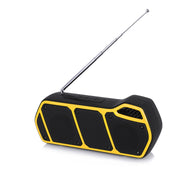 NewRixing NR-5011fm Outdoor Portable Bluetooth Speakerr, Support Hands-free Call / TF Card / FM / U Disk(Yellow)