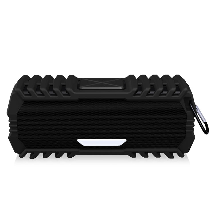 NewRixing NR-5015 Outdoor Portable Bluetooth Speakerr with Hook, Support Hands-free Call / TF Card / FM / U Disk(Black) - free shipping - PMC Jewellery - Order now!