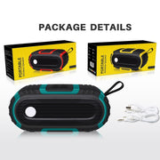 NewRixing NR-5016 Outdoor Splash-proof Water Bluetooth Speaker, Support Hands-free Call / TF Card / FM / U Disk(Yellow)