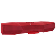 NewRixing NR-7011 Outdoor Portable Bluetooth Speaker with Phone Holder, Support Hands-free Call / TF Card / FM / U Disk(Red)