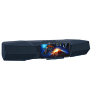 NewRixing NR-7011 Outdoor Portable Bluetooth Speaker with Phone Holder, Support Hands-free Call / TF Card / FM / U Disk(Blue)