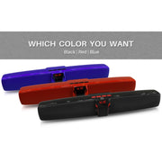 NewRixing NR-7017 Outdoor Portable Bluetooth Speaker, Support Hands-free Call / TF Card / FM / U Disk(Blue)