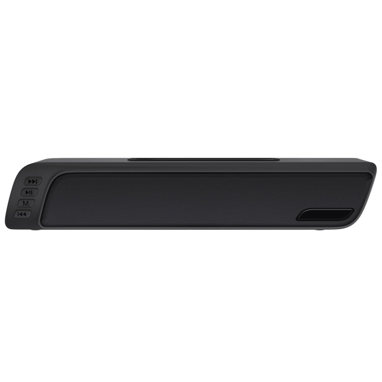 NewRixing NR-7018 Outdoor Portable Bluetooth Speaker with Phone Holder, Support Hands-free Call / TF Card / FM / U Disk(Black) - free shipping - PMC Jewellery - Order now!