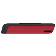 NewRixing NR-7018 Outdoor Portable Bluetooth Speaker with Phone Holder, Support Hands-free Call / TF Card / FM / U Disk(Red)