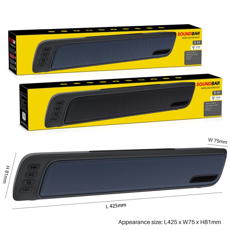 NewRixing NR-7018 Outdoor Portable Bluetooth Speaker with Phone Holder, Support Hands-free Call / TF Card / FM / U Disk(Red) - free shipping - PMC Jewellery - Order now!