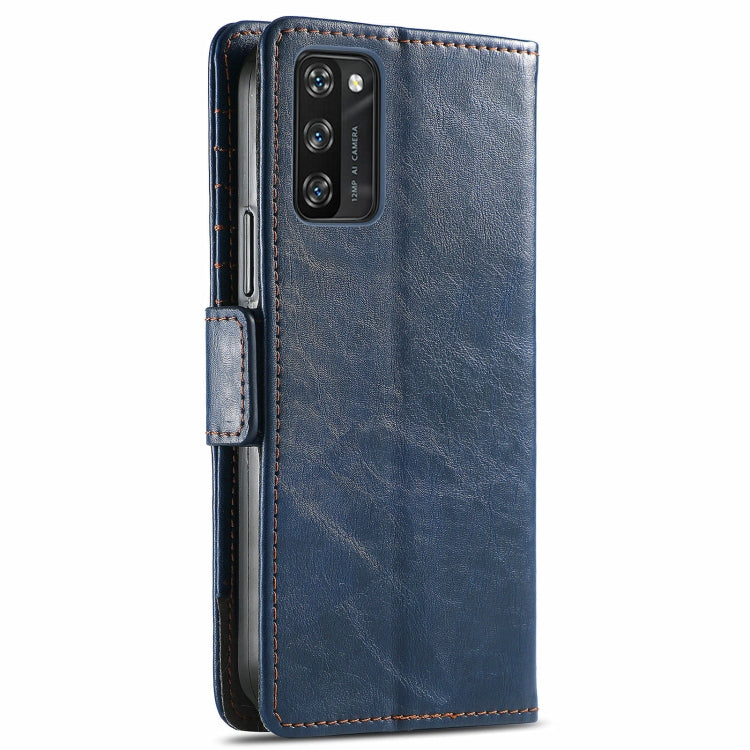 For Blackview A100 CaseNeo Business Splicing Dual Magnetic Buckle Horizontal Flip PU Leather Case with Holder & Card Slots & Wallet(Blue) - More Brand by PMC TechLife | Online Shopping South Africa | PMC TechLife | Buy Now Pay Later Mobicred