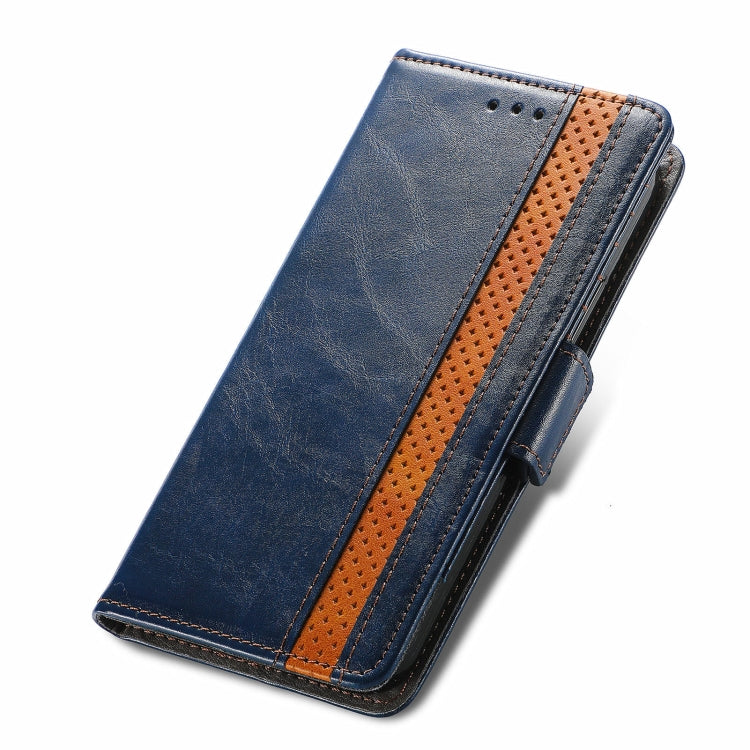 For Blackview A100 CaseNeo Business Splicing Dual Magnetic Buckle Horizontal Flip PU Leather Case with Holder & Card Slots & Wallet(Blue) - More Brand by PMC TechLife | Online Shopping South Africa | PMC TechLife | Buy Now Pay Later Mobicred