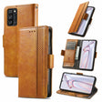 For Blackview A100 CaseNeo Business Splicing Dual Magnetic Buckle Horizontal Flip PU Leather Case with Holder & Card Slots & Wallet(Khaki) - More Brand by PMC TechLife | Online Shopping South Africa | PMC TechLife | Buy Now Pay Later Mobicred