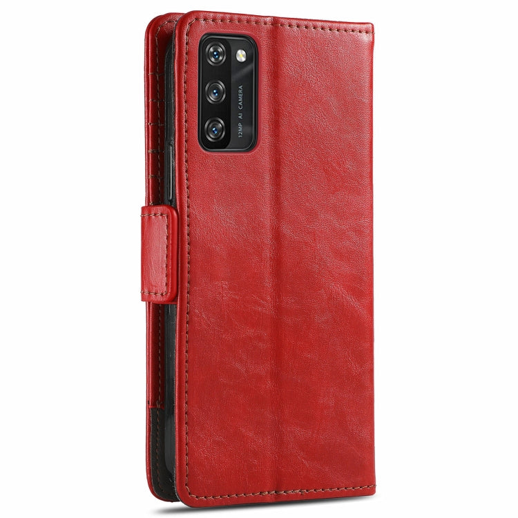 For Blackview A100 CaseNeo Business Splicing Dual Magnetic Buckle Horizontal Flip PU Leather Case with Holder & Card Slots & Wallet(Red) - More Brand by PMC TechLife | Online Shopping South Africa | PMC TechLife