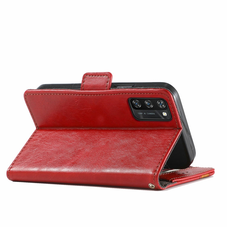 For Blackview A100 CaseNeo Business Splicing Dual Magnetic Buckle Horizontal Flip PU Leather Case with Holder & Card Slots & Wallet(Red) - More Brand by PMC TechLife | Online Shopping South Africa | PMC TechLife