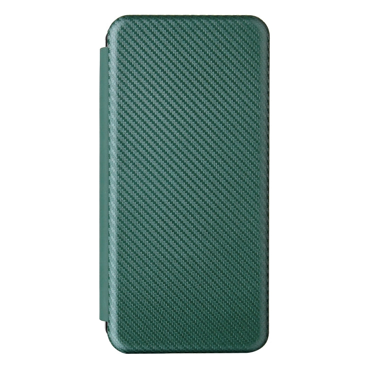 For Doogee S86 / S86 Pro Carbon Fiber Texture Horizontal Flip TPU + PC + PU Leather Case with Card Slot(Green) - More Brand by PMC TechLife | Online Shopping South Africa | PMC TechLife | Buy Now Pay Later Mobicred