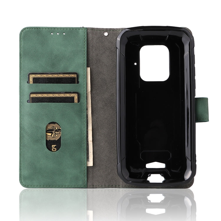 For Doogee S59 / S59 Pro Solid Color Skin Feel Magnetic Buckle Horizontal Flip Calf Texture PU Leather Case with Holder & Card Slots & Wallet(Green) - More Brand by PMC TechLife | Online Shopping South Africa | PMC TechLife | Buy Now Pay Later Mobicred
