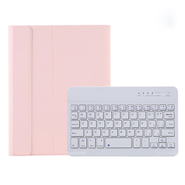 A06B Ultra-thin Detachable Bluetooth Keyboard Leather Case with Pen Slot & Holder for iPad mini 6 / mini 7(Pink) - For iPad mini by PMC TechLife | Online Shopping South Africa | PMC TechLife | Buy Now Pay Later Mobicred