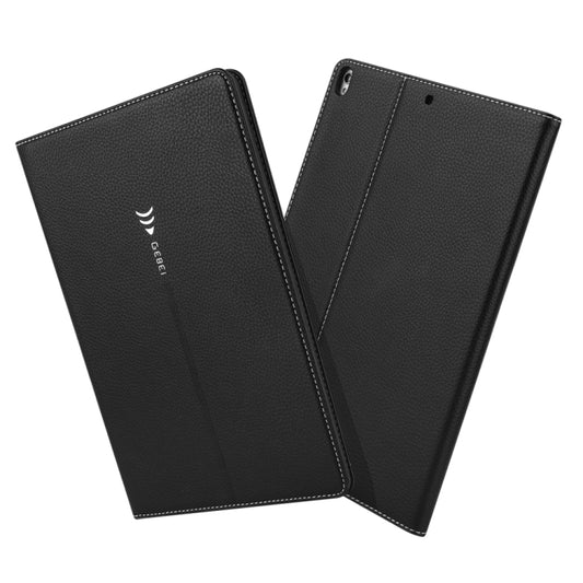 For iPad Pro 10.5 inch GEBEI PU+TPU Horizontal Flip Protective Case with Holder & Card Slots(Black) - free shipping - PMC Jewellery - Order now!