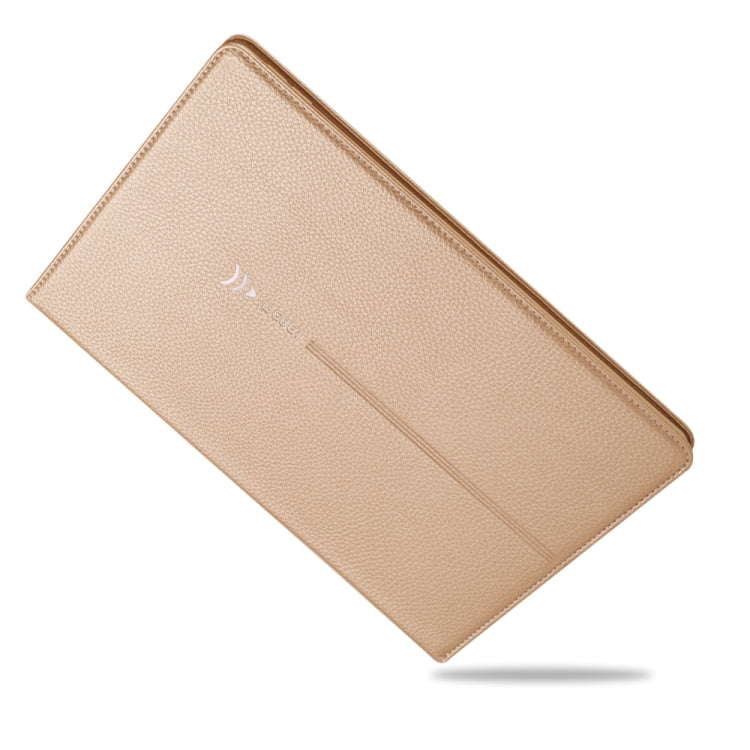 For iPad Pro 10.5 inch GEBEI PU+TPU Horizontal Flip Protective Case with Holder & Card Slots(Gold) - free shipping - PMC Jewellery - Order now!