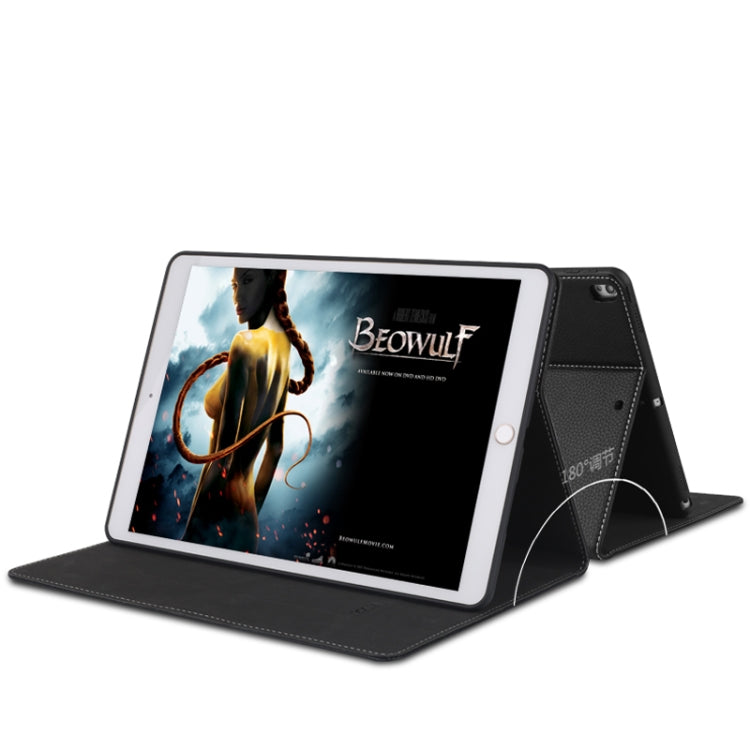 For iPad Pro 10.5 inch GEBEI PU+TPU Horizontal Flip Protective Case with Holder & Card Slots(Gold) - free shipping - PMC Jewellery - Order now!