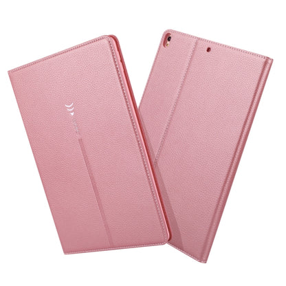 For iPad Pro 10.5 inch GEBEI PU+TPU Horizontal Flip Protective Case with Holder & Card Slots(Rose Gold) - free shipping - PMC Jewellery - Order now!