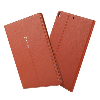 For iPad Pro 10.5 inch GEBEI PU+TPU Horizontal Flip Protective Case with Holder & Card Slots(Brown) - free shipping - PMC Jewellery - Order now!