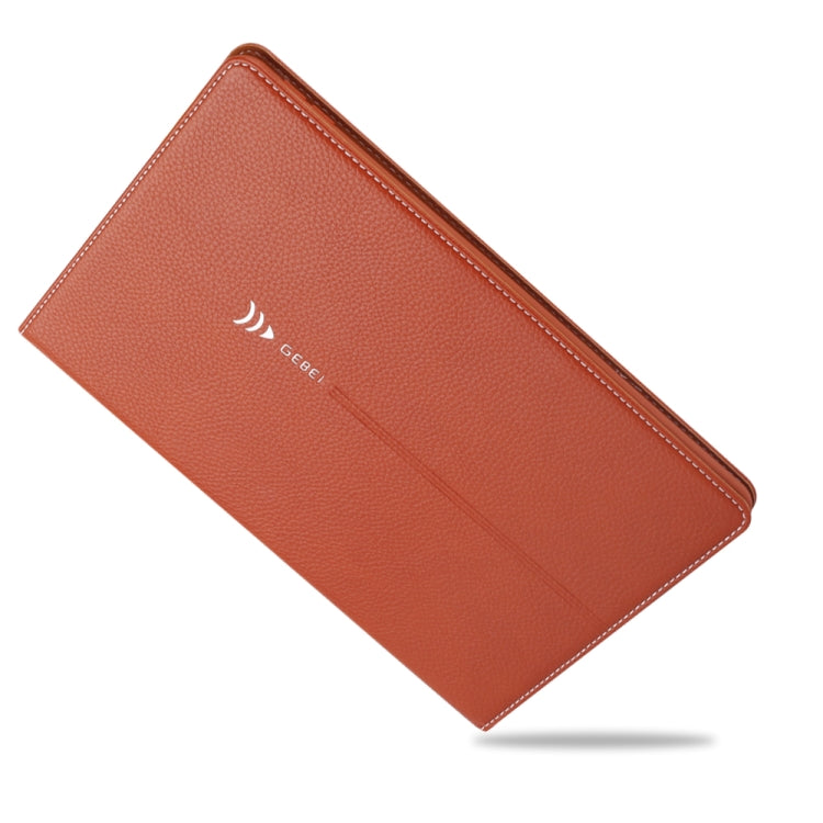 For iPad Pro 10.5 inch GEBEI PU+TPU Horizontal Flip Protective Case with Holder & Card Slots(Brown) - free shipping - PMC Jewellery - Order now!