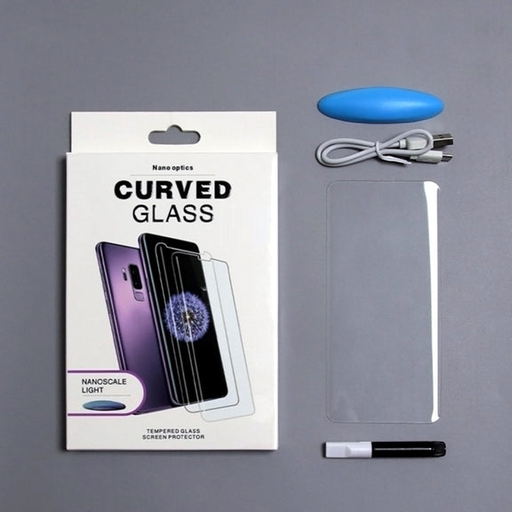 For vivo X70 Pro UV Liquid Curved Full Glue Tempered Glass Film