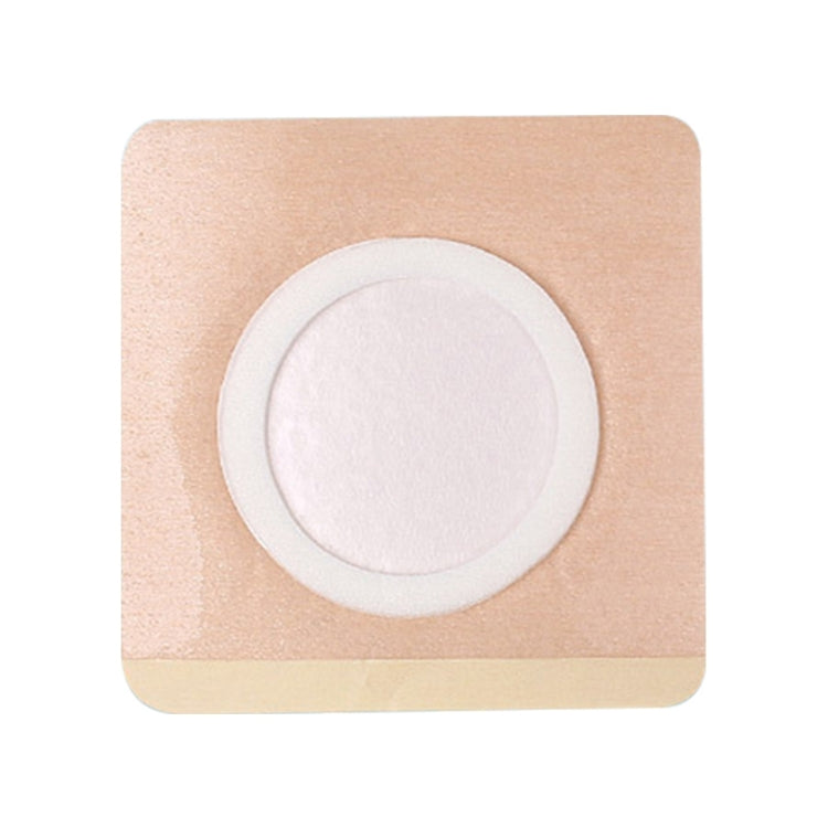 100 PCS 042 Spunlace Non-woven Stickers Anti-osmosis Three-volt Belly Button Plaster, Size:5x5x1.5cm(Square)