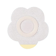 50pcs 043 Non-woven Stickers Wound Anti-seepage Three-volt Medicinal Patch, Size:6x6x2cm (Plum Shape)