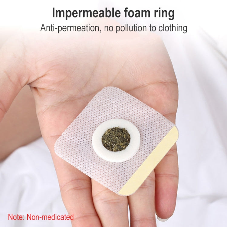 50pcs 043 Non-woven Stickers Wound Anti-seepage Three-volt Medicinal Patch, Size:8x8x4cm (Square)