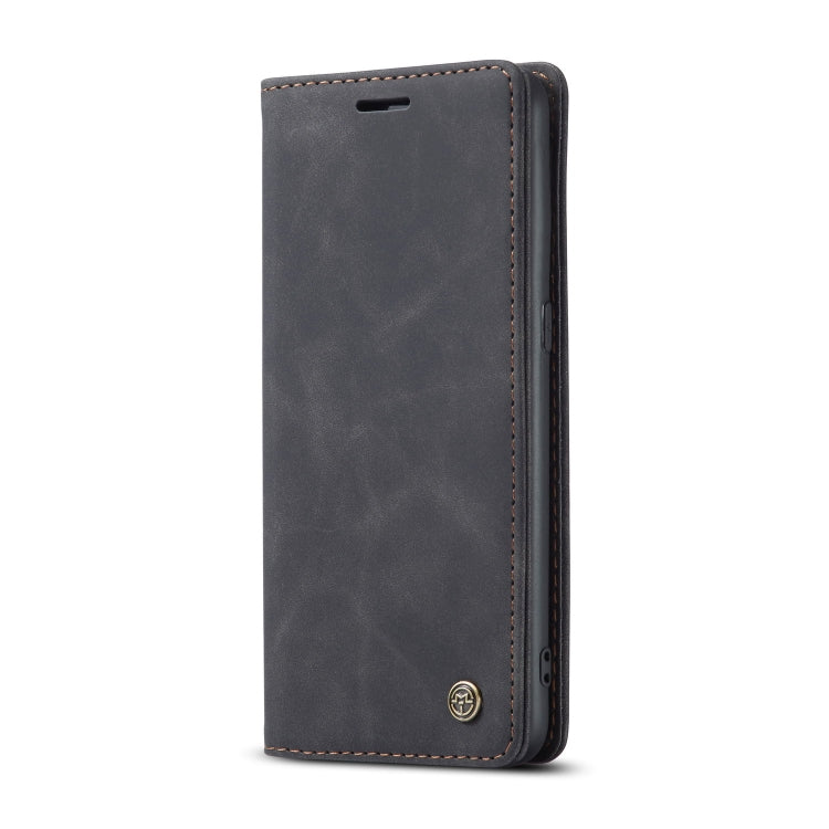 For Galaxy A10s CaseMe-013 Multifunctional Horizontal Flip Leather Case with Card Slot & Holder & Wallet(Black)