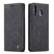 For Galaxy A40s / M30 CaseMe-013 Multifunctional Horizontal Flip Leather Case with Card Slot & Holder & Wallet(Black)