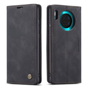 For Huawei Mate 30 4G / 5G CaseMe-013 Multifunctional Horizontal Flip Leather Case with Card Slot & Holder & Wallet(Black)