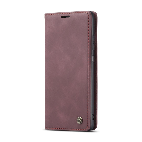 For Huawei Mate 30 4G / 5G CaseMe-013 Multifunctional Horizontal Flip Leather Case with Card Slot & Holder & Wallet(Wine Red)