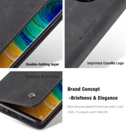 For Huawei Mate 30 Pro 4G / 5G CaseMe-013 Multifunctional Horizontal Flip Leather Case with Card Slot & Holder & Wallet(Black)