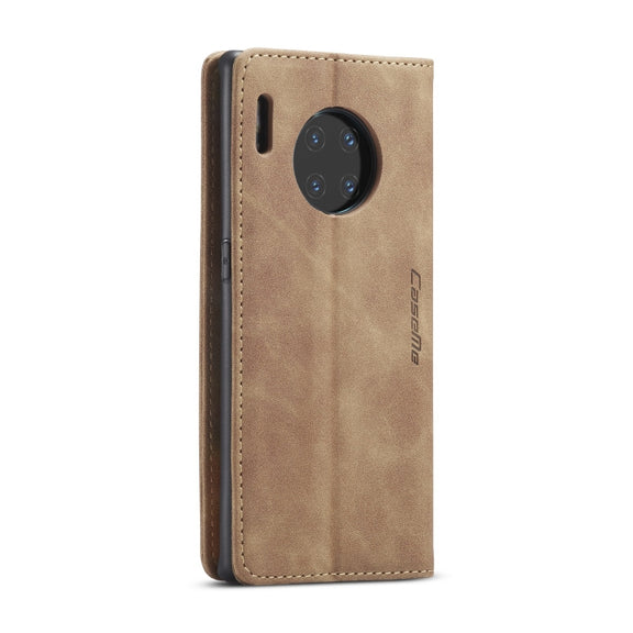 For Huawei Mate 30 Pro 4G / 5G CaseMe-013 Multifunctional Horizontal Flip Leather Case with Card Slot & Holder & Wallet(Brown)