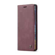 For Huawei Mate 30 Pro 4G / 5G CaseMe-013 Multifunctional Horizontal Flip Leather Case with Card Slot & Holder & Wallet(Wine Red)