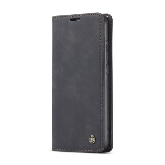 For Xiaomi Redmi Note 8 CaseMe-013 Multifunctional Horizontal Flip Leather Case with Card Slot & Holder & Wallet(Black)