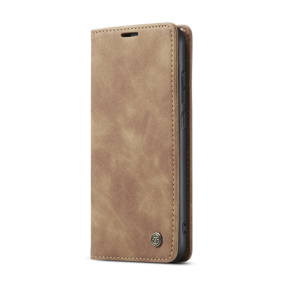For Xiaomi Redmi Note 8 CaseMe-013 Multifunctional Horizontal Flip Leather Case with Card Slot & Holder & Wallet(Brown)