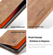 For Xiaomi Redmi Note 8 CaseMe-013 Multifunctional Horizontal Flip Leather Case with Card Slot & Holder & Wallet(Brown)