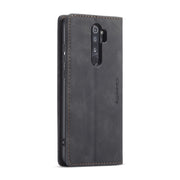 For Xiaomi Redmi Note 8 Pro CaseMe-013 Multifunctional Horizontal Flip Leather Case with Card Slot & Holder & Wallet(Black)