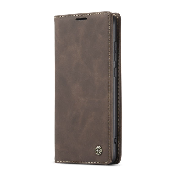 For Xiaomi Redmi Note 8 Pro CaseMe-013 Multifunctional Horizontal Flip Leather Case with Card Slot & Holder & Wallet(Coffee)