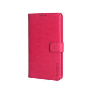 For UMIDIGI A11 Pro Max idewei Crazy Horse Texture Horizontal Flip Leather Case with Holder & Card Slots & Wallet(Rose Red)