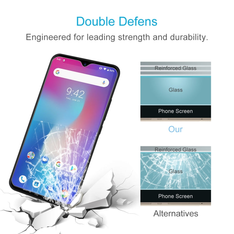 For Blackview A70 / A70 Pro / A55 10 PCS 0.26mm 9H 2.5D Tempered Glass Film - For Blackview by PMC TechLife | Online Shopping South Africa | PMC TechLife | Buy Now Pay Later Mobicred