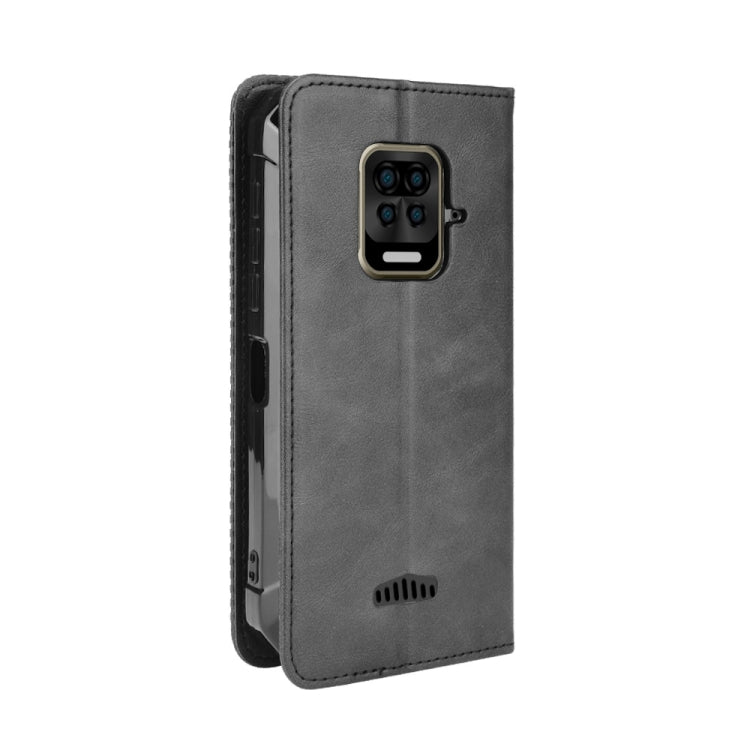 For Doogee S59 / S59 Pro Magnetic Buckle Retro Crazy Horse Texture Horizontal Flip Leather Case with Holder & Card Slots & Photo Frame(Black) - More Brand by PMC TechLife | Online Shopping South Africa | PMC TechLife | Buy Now Pay Later Mobicred