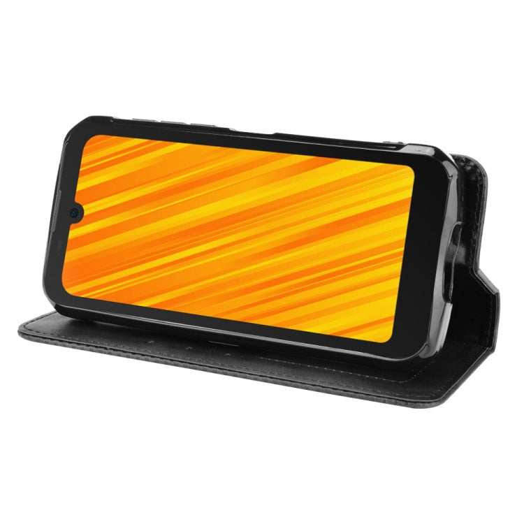 For Doogee S59 / S59 Pro Magnetic Buckle Retro Crazy Horse Texture Horizontal Flip Leather Case with Holder & Card Slots & Photo Frame(Black) - More Brand by PMC TechLife | Online Shopping South Africa | PMC TechLife | Buy Now Pay Later Mobicred
