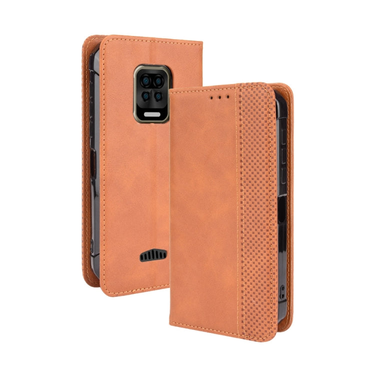 For Doogee S59 / S59 Pro Magnetic Buckle Retro Crazy Horse Texture Horizontal Flip Leather Case with Holder & Card Slots & Photo Frame(Brown) - More Brand by PMC TechLife | Online Shopping South Africa | PMC TechLife | Buy Now Pay Later Mobicred