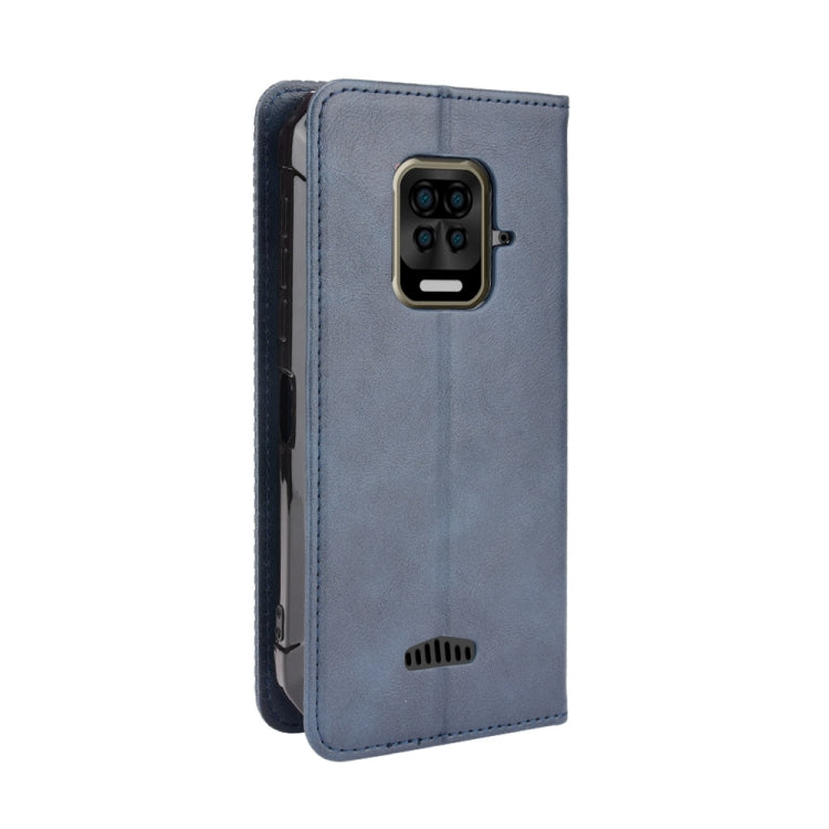 For Doogee S59 / S59 Pro Magnetic Buckle Retro Crazy Horse Texture Horizontal Flip Leather Case with Holder & Card Slots & Photo Frame(Blue) - More Brand by PMC TechLife | Online Shopping South Africa | PMC TechLife | Buy Now Pay Later Mobicred