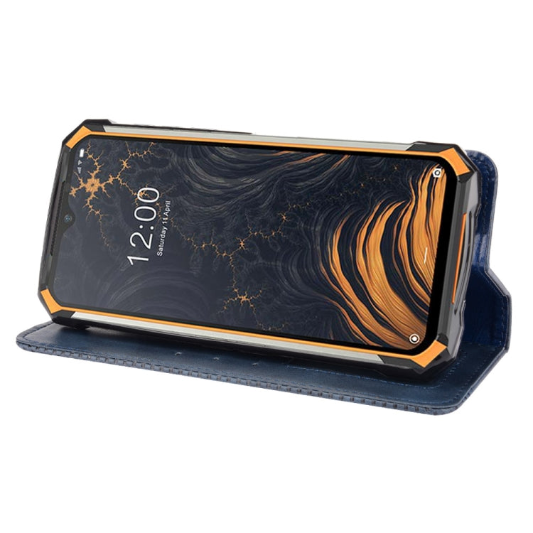 For Doogee S88 Plus / S88 Pro Magnetic Buckle Retro Crazy Horse Texture Horizontal Flip Leather Case with Holder & Card Slots & Photo Frame(Blue) - More Brand by PMC TechLife | Online Shopping South Africa | PMC TechLife | Buy Now Pay Later Mobicred