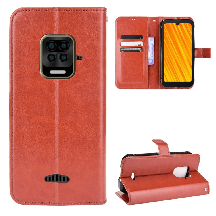 For Doogee S59 / S59 Pro Crazy Horse Texture Horizontal Flip Leather Case with Holder & Card Slots & Lanyard(Brown) - More Brand by PMC TechLife | Online Shopping South Africa | PMC TechLife | Buy Now Pay Later Mobicred